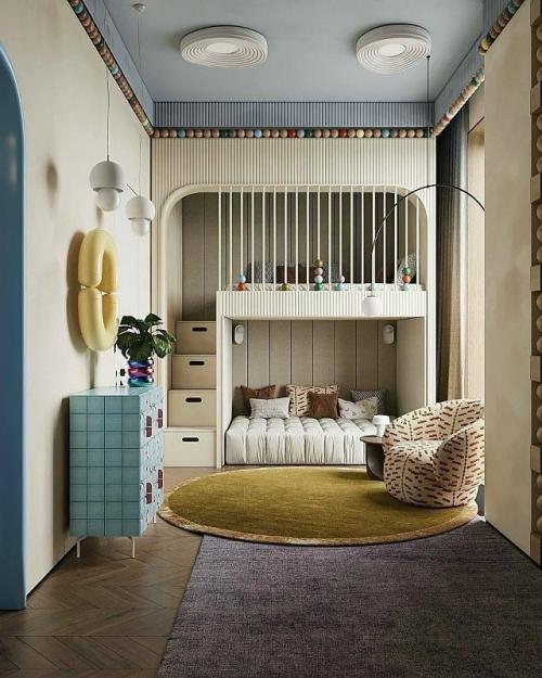 Спортивное настроение в детской. 02