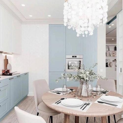 Мягкий голубой цвет. 02