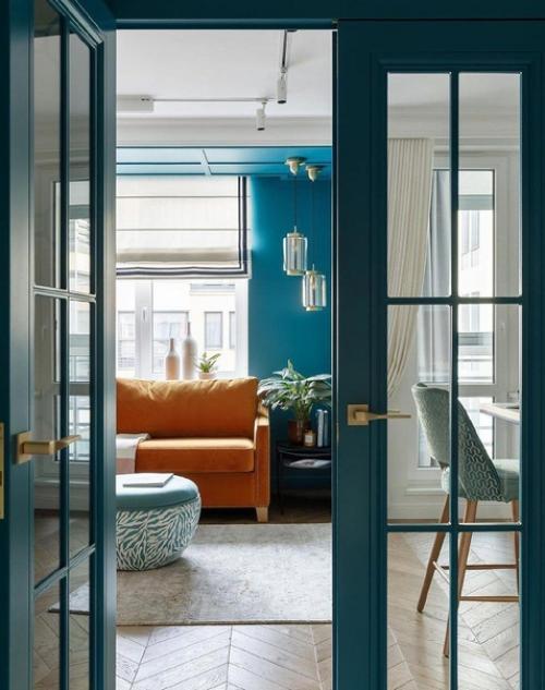 Сочный, яркий интерьер. 02