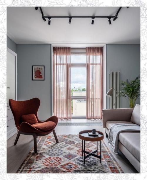 Свeтлана олeнбург спроeктировала квартиру площадью 100 кв.