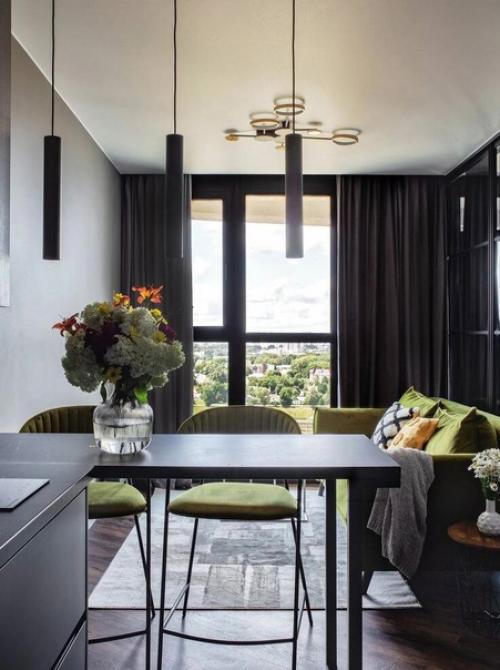 Нейтральные, серые цвета как основа интерьера. 01