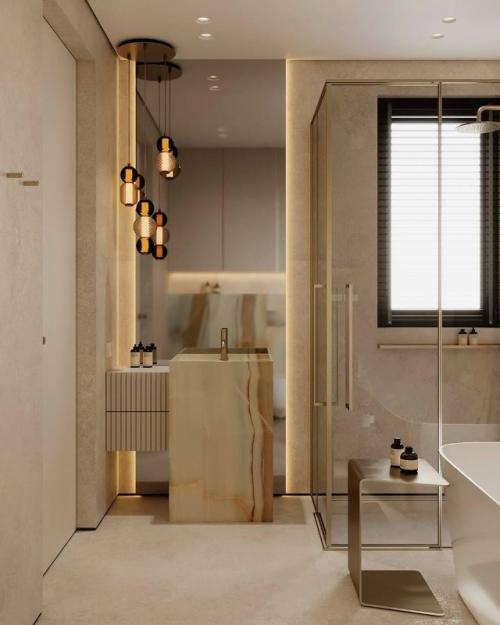 Ванная, в которую хочется возвращаться. 01