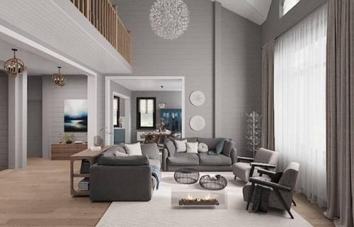 Преображение деревянного дома в современный уют. 01