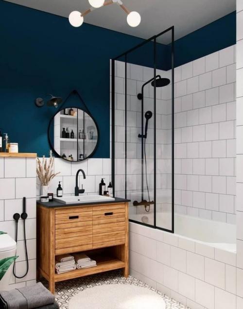 Ванная комната в скандинавском стиле. 03