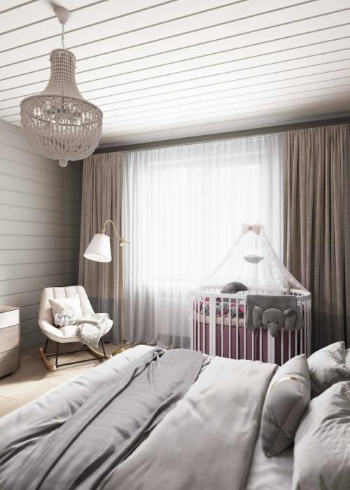 Преображение деревянного дома в современный уют. 07