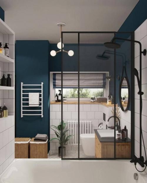 Ванная комната в скандинавском стиле. 06