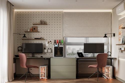 Молодой и дерзкий интерьер. 07