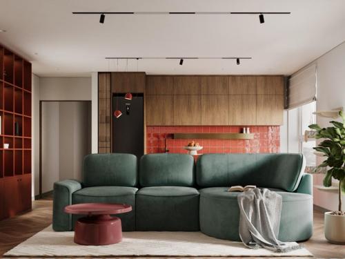 Молодой и дерзкий интерьер. 01