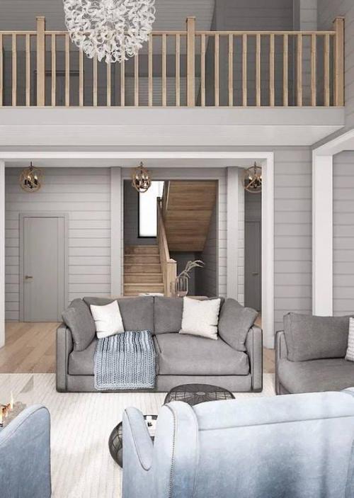 Преображение деревянного дома в современный уют. 03