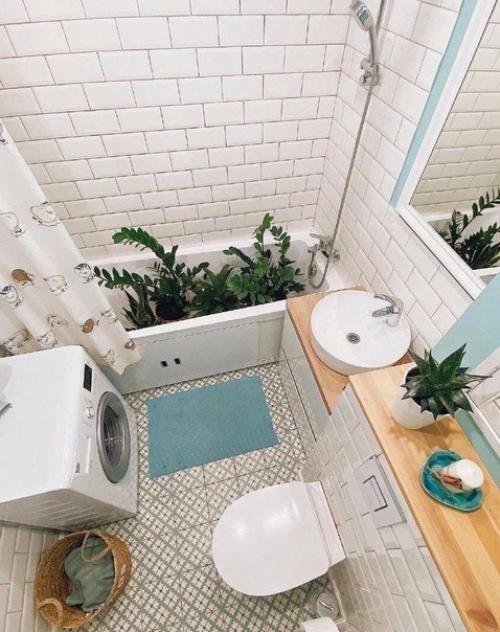 Светлая ванная комната. 02