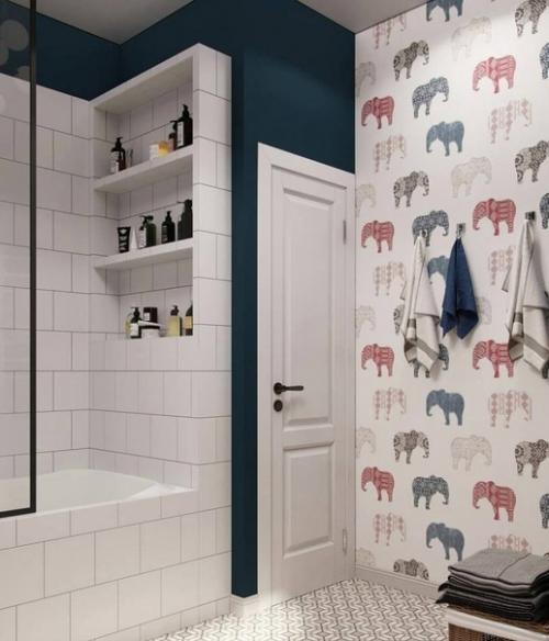 Ванная комната в скандинавском стиле. 04