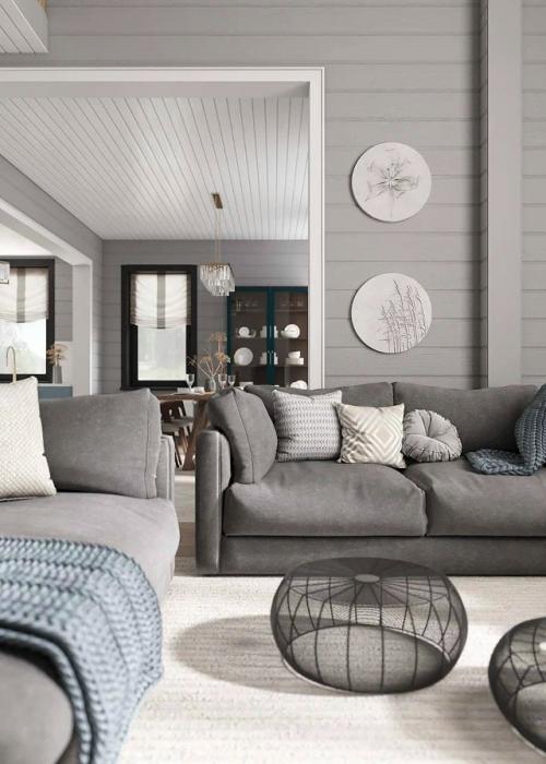 Преображение деревянного дома в современный уют. 02