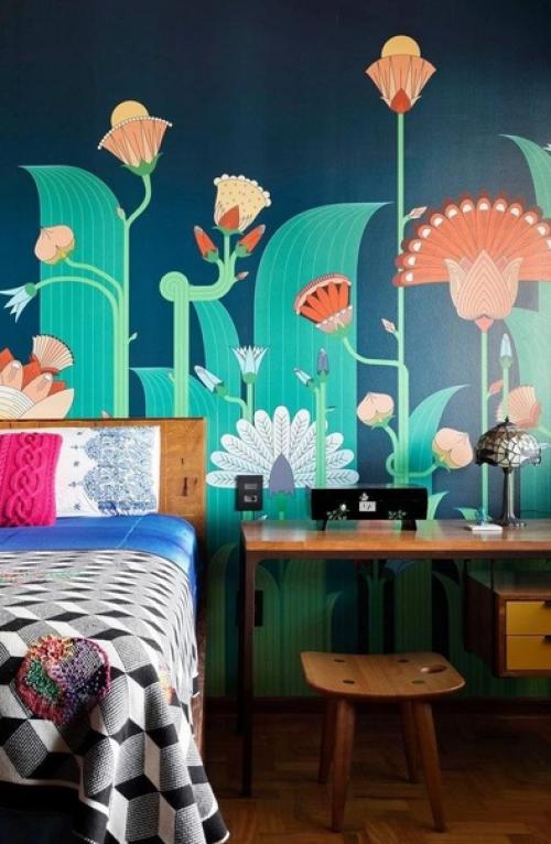 Яркая, необычная квартира. 04