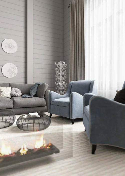 Преображение деревянного дома в современный уют. 08