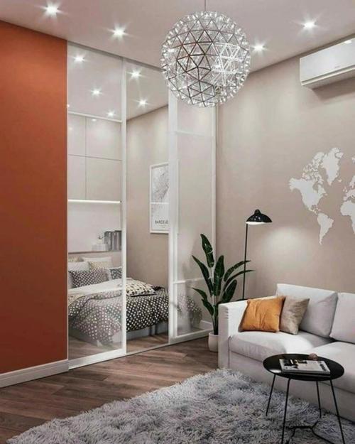 Светлый интерьер с тёплым настроением. 07