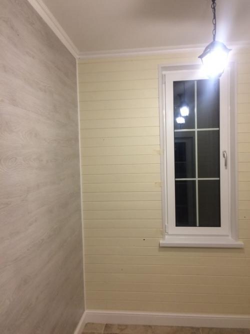 Закончил терраску.  На оценку.