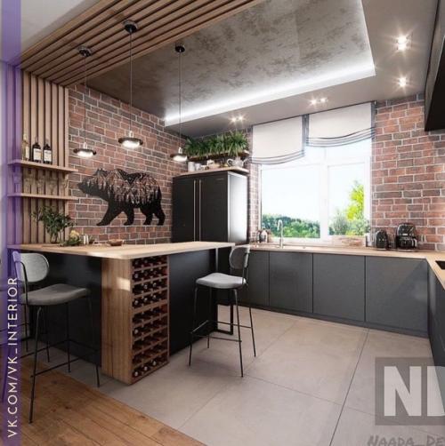 Интерьер и декор кухни. 02