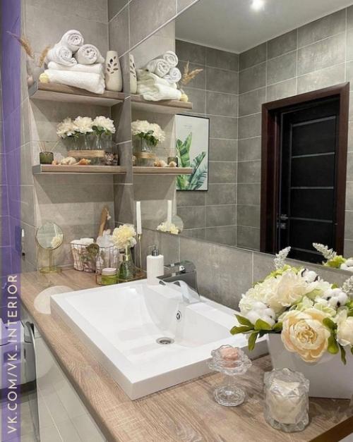 Интерьер и декор ванной комнаты. 01