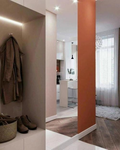 Светлый интерьер с тёплым настроением. 09