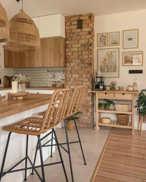 Бохо - интерьер с тёплой и живой атмосферой. 01