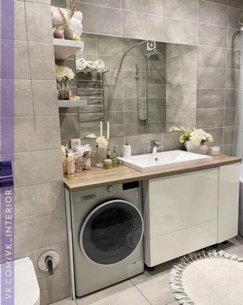 Интерьер и декор ванной комнаты. 03