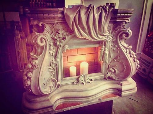 Небольшой камин своими руками. 08