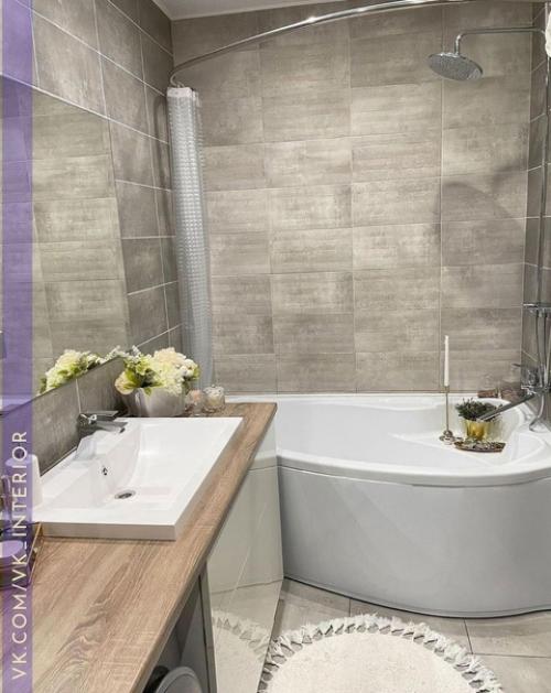 Интерьер и декор ванной комнаты. 02