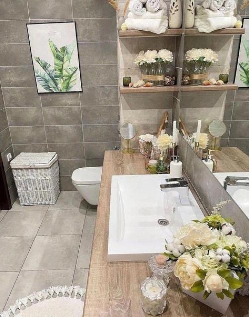 Вот такой спокойный интерьер.