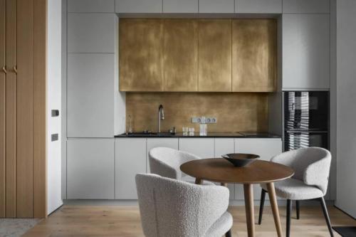 Квартира с золотой кухней и хаммамом. 02