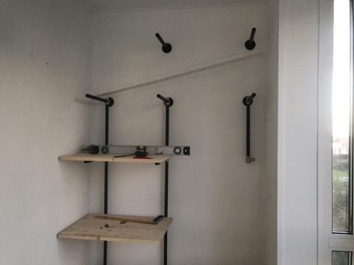 Решил сделать систему хранения на балконе. 04