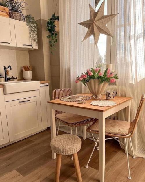 Уютный и по-домашнему теплый интерьер.