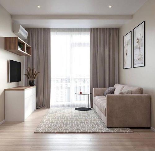 Интерьер в спокойных тонах. 03