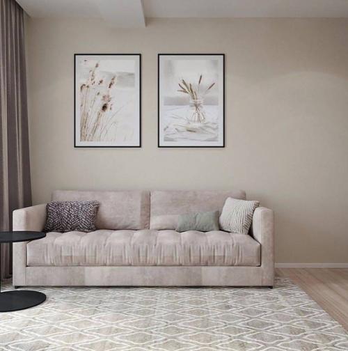 Интерьер в спокойных тонах. 04