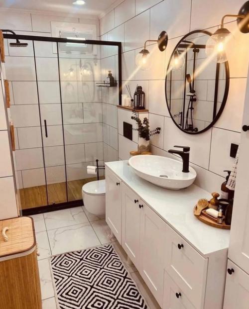 Современная ванная комната.