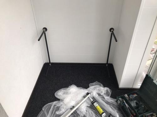 Решил сделать систему хранения на балконе. 01