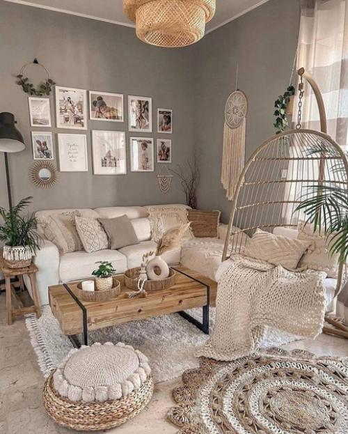 Уютный и по-домашнему теплый интерьер. 02