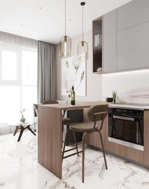 Симпатичная однушка. С гармоничным интерьером. 01