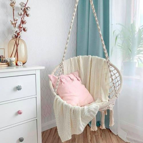 В этом коконе с розовой подушкой я жила бы вообще! 06