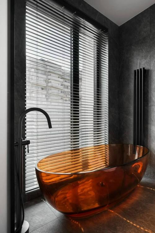 Квартира с золотой кухней и хаммамом. 08