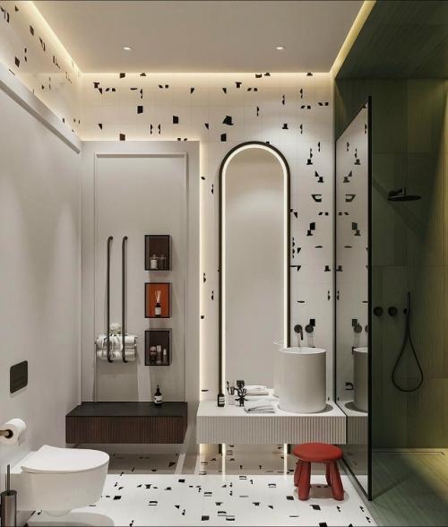 Санузлы вне шаблонов: стиль, который удивляет. 04