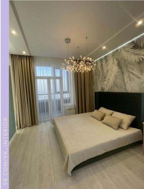 Спальная комната с идеальными деталями.