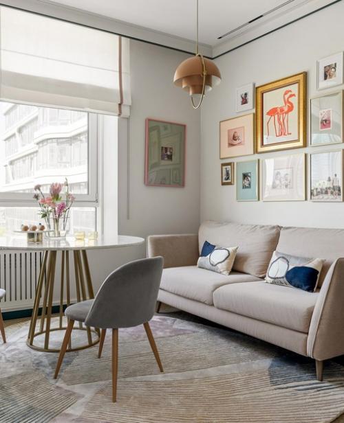 Интересный вариант для оформления квартиры. 04