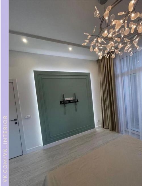 Спальная комната с идеальными деталями. 02