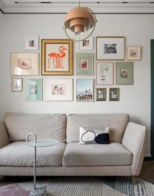 Интересный вариант для оформления квартиры. 02