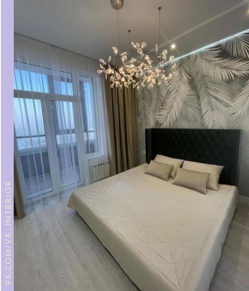 Спальная комната с идеальными деталями. 01