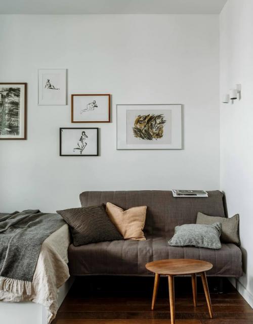 Скандинавский уют.  Нейтральная отделка и натуральные материалы ощущение лёгкости и спокойствия создают. 07