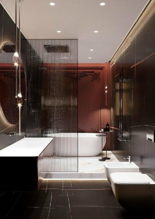 Санузлы вне шаблонов: стиль, который удивляет. 06