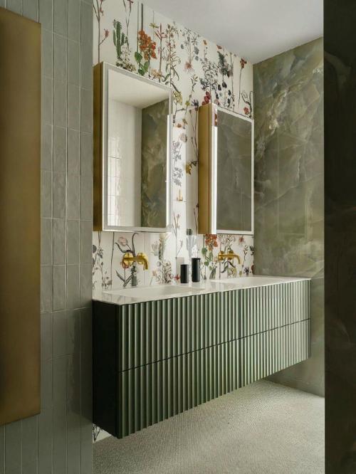 Санузлы вне шаблонов: стиль, который удивляет. 01