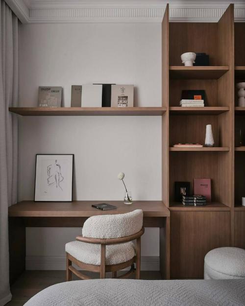 Светлый интерьер для отца и дочери - студентки. 05