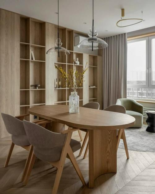 Спокойный интерьер в природной палитре для мамы и сына. 02